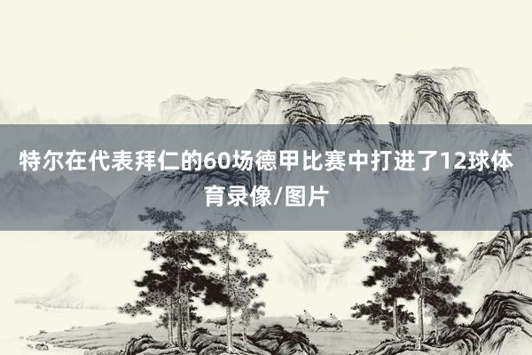 特尔在代表拜仁的60场德甲比赛中打进了12球体育录像/图片