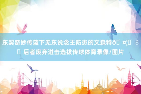 东契奇妙传篮下无东说念主防患的文森特🤦‍♂️后者废弃进击选拔传球体育录像/图片
