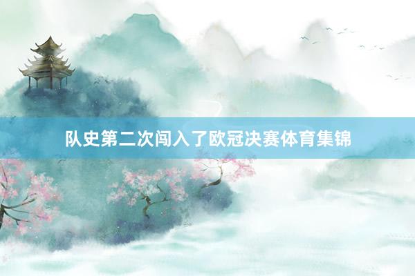 队史第二次闯入了欧冠决赛体育集锦