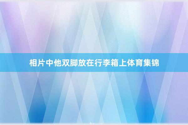 相片中他双脚放在行李箱上体育集锦