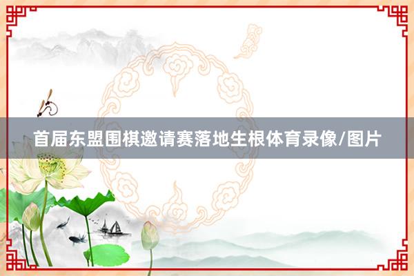 首届东盟围棋邀请赛落地生根体育录像/图片