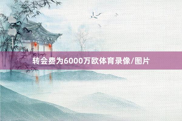转会费为6000万欧体育录像/图片