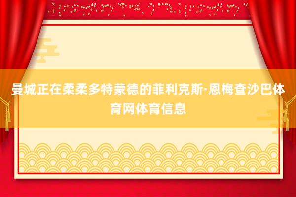 曼城正在柔柔多特蒙德的菲利克斯·恩梅查沙巴体育网体育信息