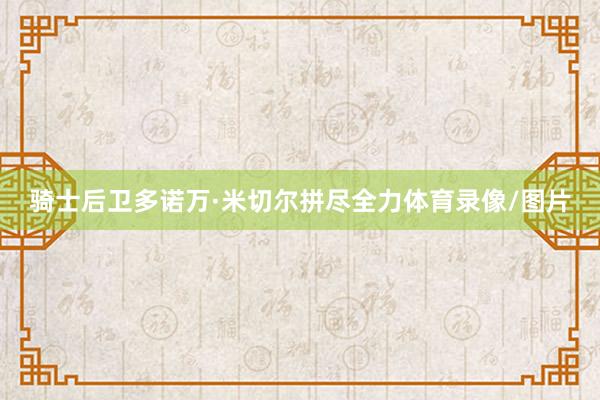 骑士后卫多诺万·米切尔拼尽全力体育录像/图片