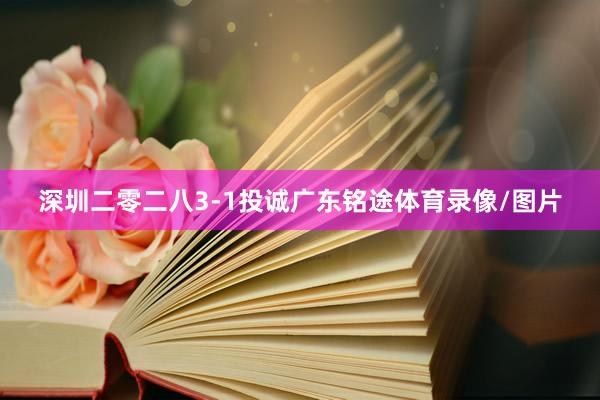 深圳二零二八3-1投诚广东铭途体育录像/图片