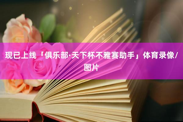 现已上线「俱乐部·天下杯不雅赛助手」体育录像/图片